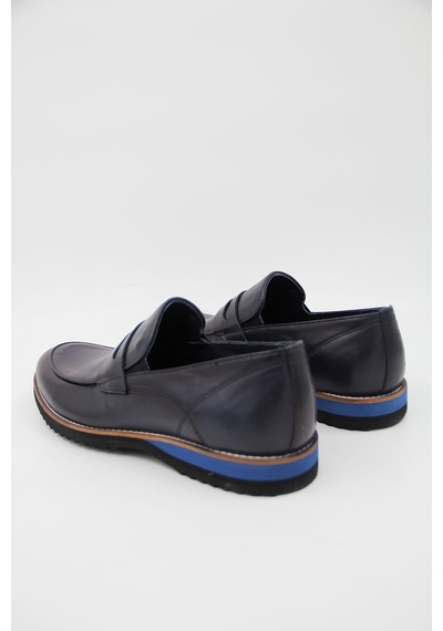 Luciano Bellini 152001 Erkek Klasik Ayakkabı - Lacivert-lacivert