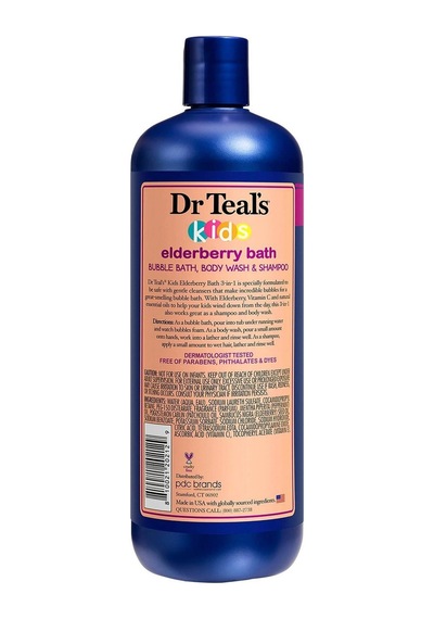 Dr.teals Kids Elderberry 3in1 Banyo Köpüğü + Vücut Şampuanı + Şampuan 591ml