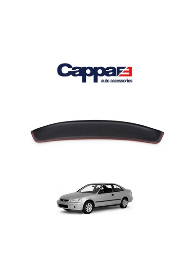 Cappafe Honda Civic 6 Arka Cam Üstü Spoyler Akrilik Abs 1995-0