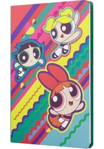 Mabbels The Powerpuff Girls Sert Kapak Butik Defter Yeşil