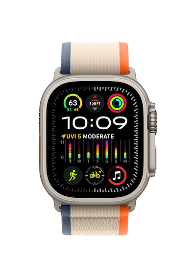 Apple Uyumlu Watch  2,3,4,5,6,7,8,9 44-45-49 Mm Trial Loop Kum