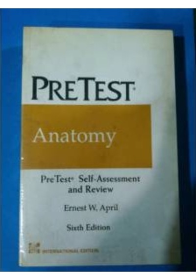 Anotomi Pretest (İngilizce) 1991 Yılı Basım