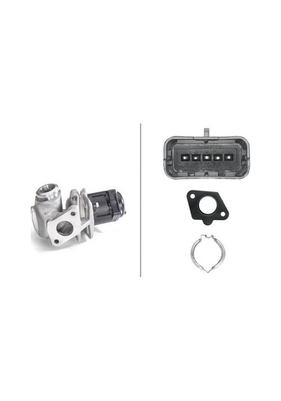 HELLA 6NU010171-111 EGR VANASI 206 207 BIPPER DV4TD