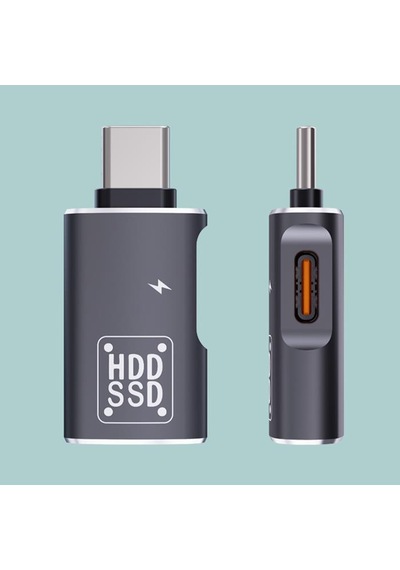 Coofbe 2in1 Type-c To Type-c Ve Usb Dönüştürücü Çevirici Otg Type-c To Şarj Ve Otg 3.0 Dönüştürücü