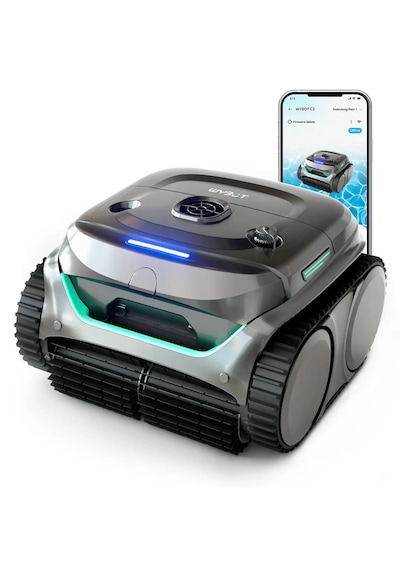 C2 - Pro 150m2 Havuzlar İçin Taban - Duvar Temizlik Robotu