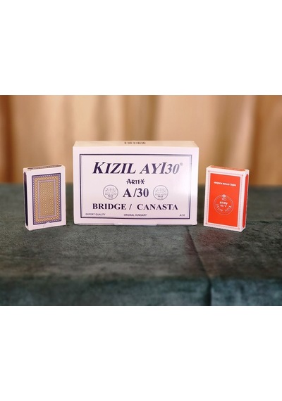 Kızılay Briç 52 Oyun Kağıdı A30 12 Li Deste
