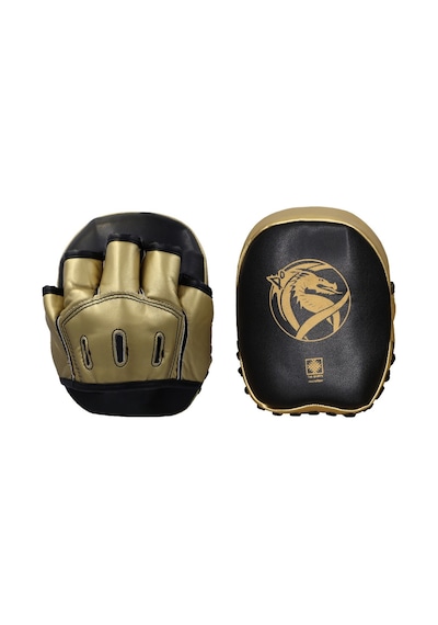 Dragondo 40203-p Micro Ellik Kick Boks Ellik Lapa Çift Siyah - Altın