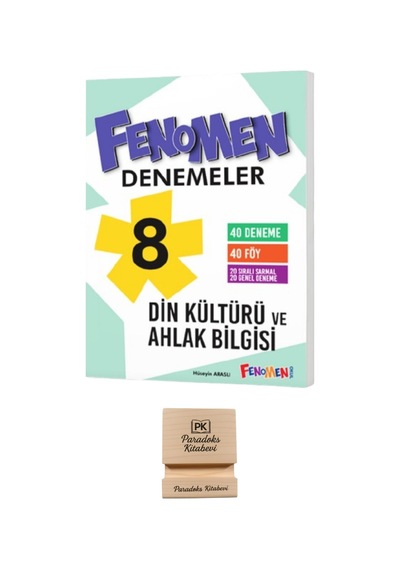 Fenomen Lgs 8. Sınıf Dinkültürü Fenomen Denemeler + Telefon Standı