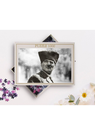 Bk Home Atatürk Tasarımlı 1000 Parça Profesyonel Puzzle-13