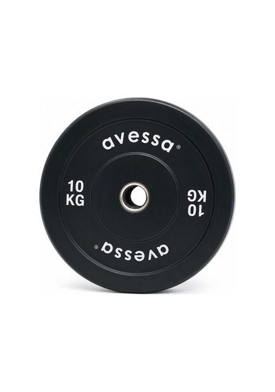 Özel Seri Ekipman Fitness Antrenor Bumper-10 Kg Bumper Olimpik Plaka 10 Kg Siyah Renk