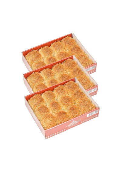 Gazioğlu Üçler Fincan Kadayıf 250 Gr X 3 Adet