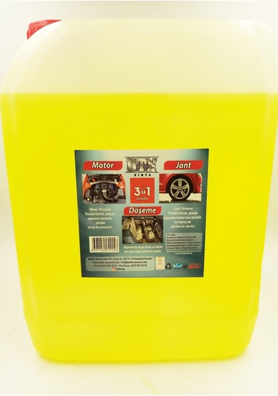 Dtx Kimya Konsantre Oto. Motorsiklet Jant Temizleme Sıvısı 5 Lt
