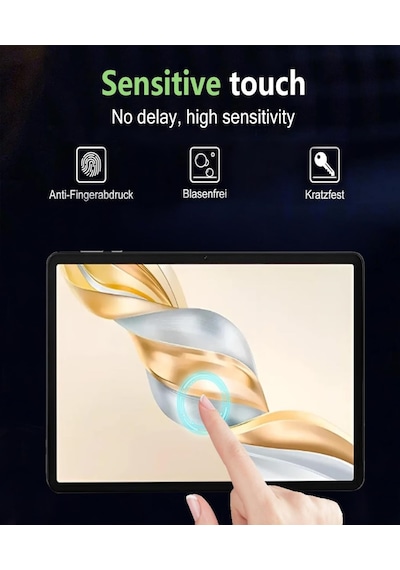 Honor Pad X9a 11.5 Inç 2025 Nano Kırılmaz Ekran Koruyucu Şeffaf Cam Tam Uyumlu