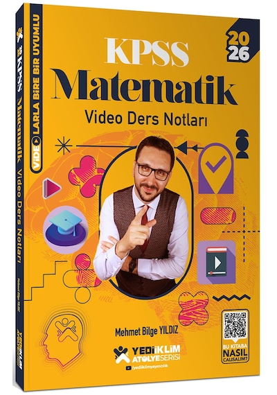 Yediiklim 2026 Kpss Atölye Serisi Genel Yetenek Matematik Video Ders Notları Ve Soru Bankası Seti