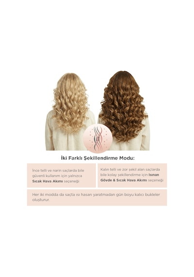 BaByliss C6688E Style Secret Air Auto-Curl Teknolojili Sıcak Hava İle Bukle Yapan Otomatik Saç Maşası Metalik Metalik BaByliss C6688E Style Secret Air Auto-Curl Teknolojili Sıcak Hava İle Bukle Yapan Otomatik Saç Maşası Metalik Metalik