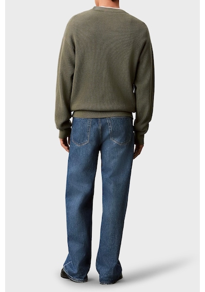Calvin Klein Pamuklu Relaxed Fit Waffle Kazak Lv04rd313gldy Erkek Kazak Lv04rd313g Ldy Haki Calvin Klein Pamuklu Relaxed Fit Waffle Kazak Lv04rd313gldy Erkek Kazak Lv04rd313g Ldy Haki