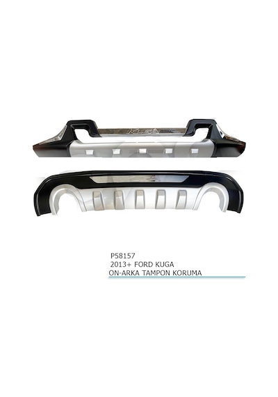 Ford Kuga Ön Ve Arka Tampon Koruma Difüzör 2013+