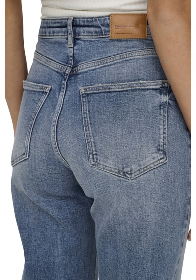 Sisley Onljuıcy Hw Flared Dnm Dot023 Noos Kadın Mavi Denim Pantolon - O15338004