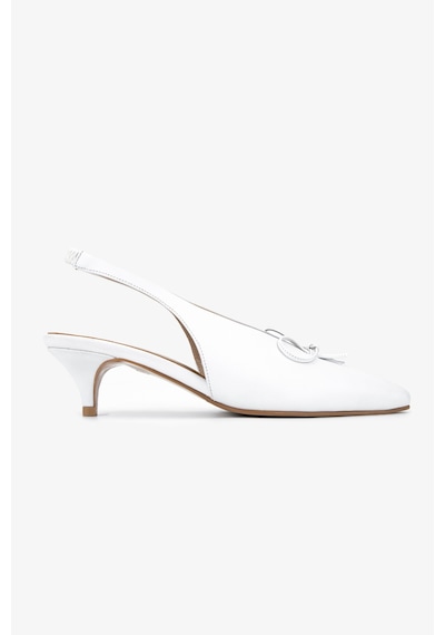 Valmenti Kadın Hakiki Deri Beyaz Slingback Ayakkabı 33 9000a Bn Ayk Y26 Beyaz Dr