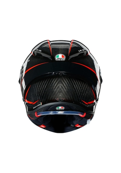 Agv Pista GP RR Performance Carbon Kapalı Kask Kırmızı Siyah