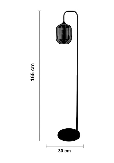 Luster Sarı Lambader Metal Go Vde U Fleme Camlı Dekoratif Metal Tasarım S Ik Yerden Aydınlatma