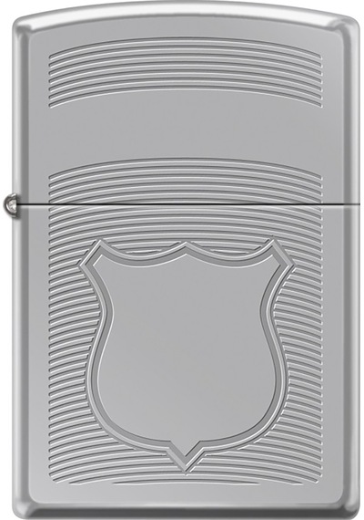 Zippo Name Plate W/shield Çakmak