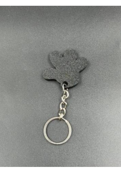 Mickey Mouse Eli Hand Sevimli Anahtarlık Siyah - Beyaz