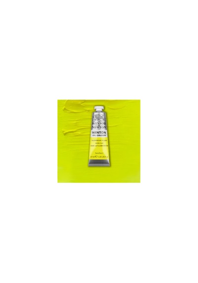 W&n Winsor&newton Yağlı Boya 37ml Fluorescent Yellow Neon Sarı 1414-456