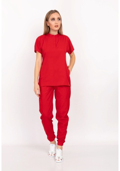 Kırmızı Çağla Model Çıt Çıtlı Hakim Yaka Soft Likra Forma Hemşire Doktor Scrubs Hastane Takımı Kırmızı Kırmızı Kırmızı Çağla Model Çıt Çıtlı Hakim Yaka Soft Likra Forma Hemşire Doktor Scrubs Hastane Takımı Kırmızı Kırmızı