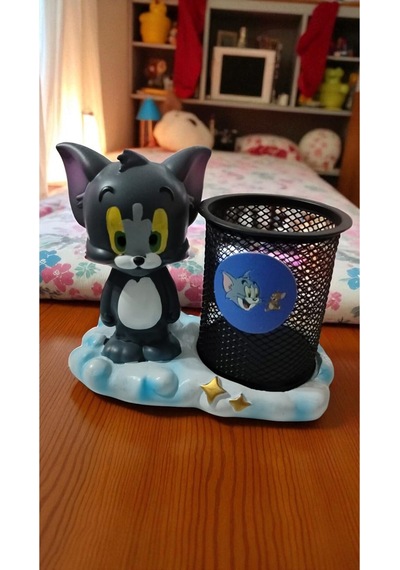 Çizgi Flim Karakteri Tom Kaliteli Ve Ağır Malzeme Yapımı Kalemlik Boyut 15cm 15 Cm Diğer