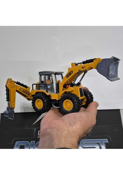 Dozer Kırılmaz Excavatör Hareketli Kol Ve Burun Oyuncak Glw Gruop Kepçe Iş Makinası