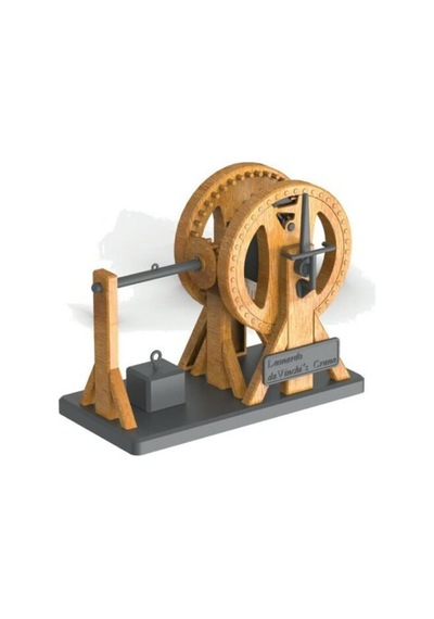 Academy 18175 Da Vinci Çıkrıklı Vinç, Plastik Model Kiti