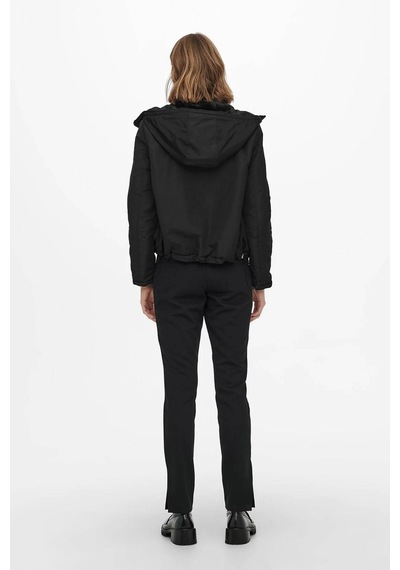 Only Onldahlıa Rev. Fur Otw Cs Siyah Kadın Mont 15208777