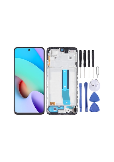 Xiaomi Uyumlu 2201117T Redmi Note 11 Ekran LCD Full Çıtalı TFT