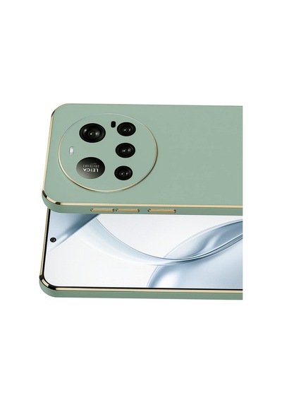 Mi 15 Ultra Kılıf Volet Silikon - Açık Yeşil Bz8683140902209