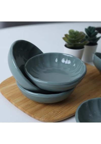 Granit Turkuaz Sirius Çerezlik/sosluk 12 Cm 6 Adet Q07 Genel