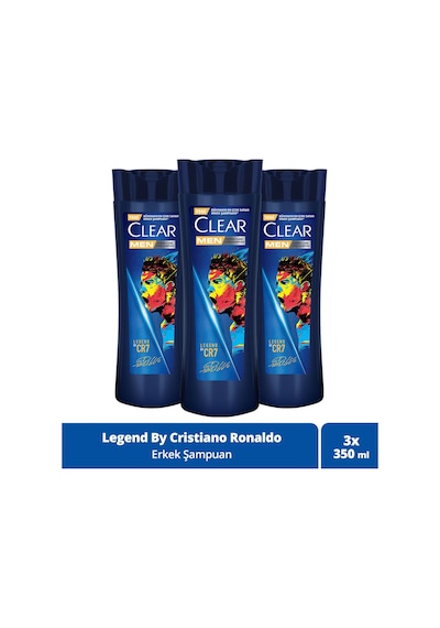 350 Ml Men Şampuan Cr7 Kepeğe Karşı X3 Adet