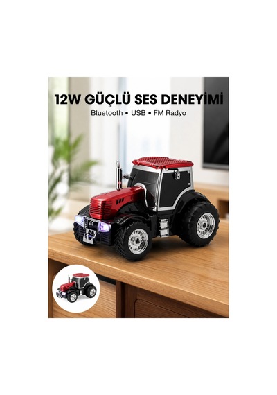 Çoklu Bağlantı Seçenekli Kablosuz Bluetooth Hoparlör Renkli