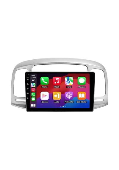 Hyundai Accent Era 2006-2012 Android Multimedya Carplay Android Auto Navigasyon 4gb Ram 64gb 9"