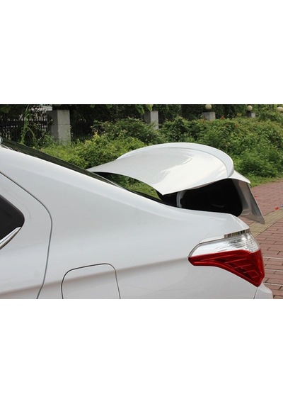 Citroen C Elysee 2013 - Bagaj Üzeri Spoiler - Plastik