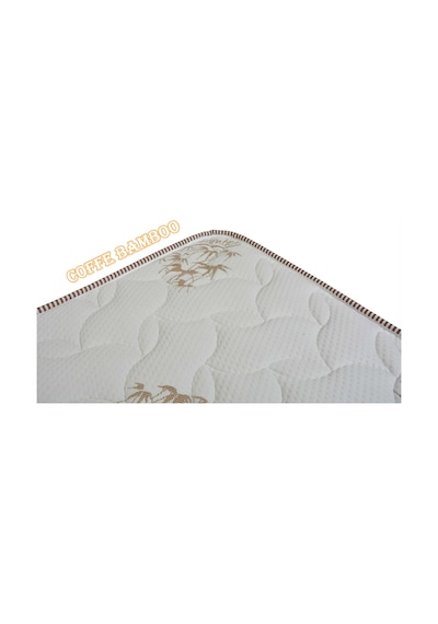 90 x 190 Opalin Coffe Bamboo 90*190 Ortopedik Yaylı Yatak Bamboo
