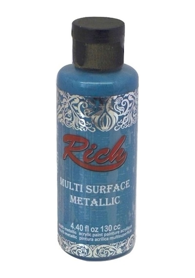 Rich Multi Metalik Akrilik Boya 6532 Turkuaz 120 Cc