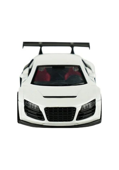 Die Cast Metal Çek Bırak Beyaz Spor Araba