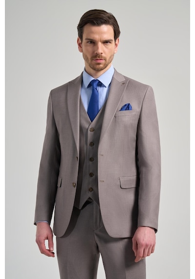 İmza Koyu Vizon Kendinden Desenli 2 Düğme Classic Esnek Slim Fit Takım Elbise 1001250157 Koyu Vizon İmza Koyu Vizon Kendinden Desenli 2 Düğme Classic Esnek Slim Fit Takım Elbise 1001250157 Koyu Vizon