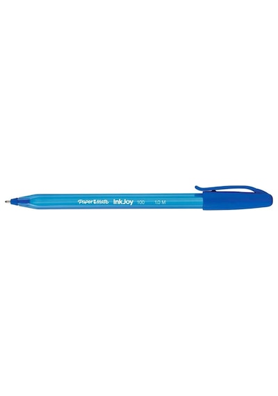 Paper Mate Tükenmez Kalem Inkjoy 100 1.0 MM Mavi Tekli 1 Adet