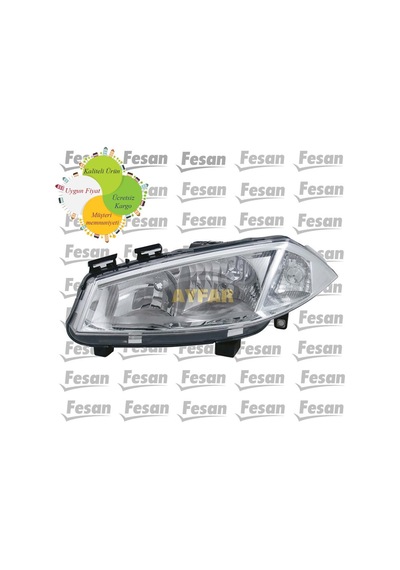 Renault Megane II Sol Ön Far Manuel Ayar 2003-2005 N11.2461