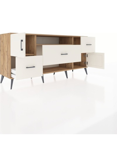 Hyperion Konsol 2 Raflı 3 Çekmeceli 2 Kapaklı 176x44x83 Çam-aytaşı Aytaşı Hyperion Konsol 2 Raflı 3 Çekmeceli 2 Kapaklı 176x44x83 Çam-aytaşı Aytaşı