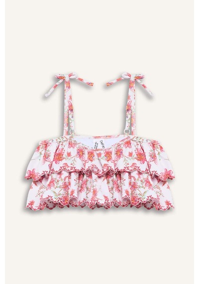 Defacto Floral 2li Bikini Kız Çocuk G5763a826hspn1 Pembe-pn1