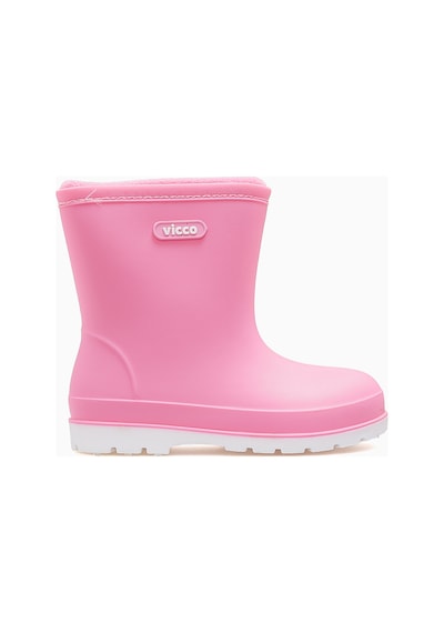 Vicco Mellow Kız Çocuk Polarlı Su Geçirmez Yağmur Çizmesi 26k 946.230 Bk Pembe