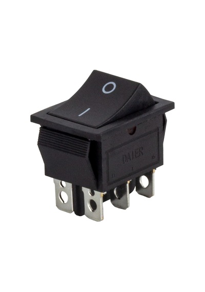 Geniş Işıksız 6p On-off Anahtar Ic-107